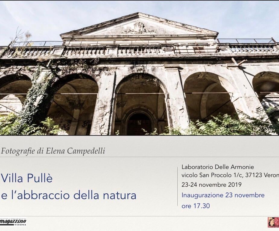 Villa Pullè e l'abbraccio della natura